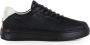 Barracuda Leren Sneakers met Logoprint Black Heren - Thumbnail 1