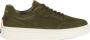 Barracuda Nabuk Logo Sneakers Green Heren - Thumbnail 1