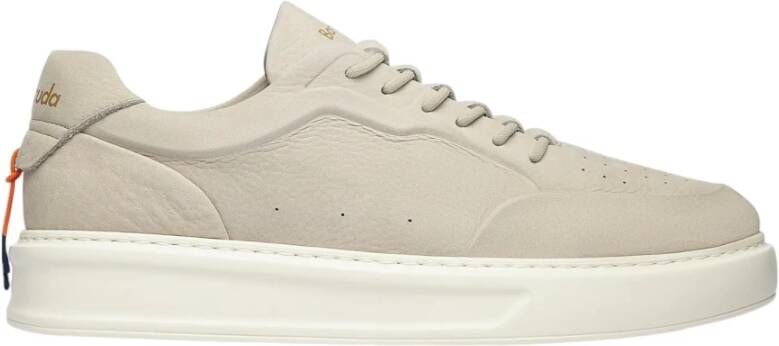 Barracuda Phoenix Nabuk Ivory Sneaker Beige Heren