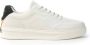 Barracuda Phoenix Slip-On Leren Sneaker White Heren - Thumbnail 1