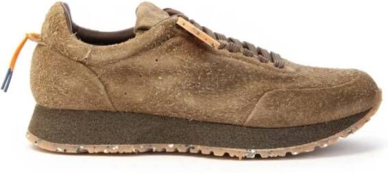 Barracuda Raket Suède Heren Sneakers Brown Heren