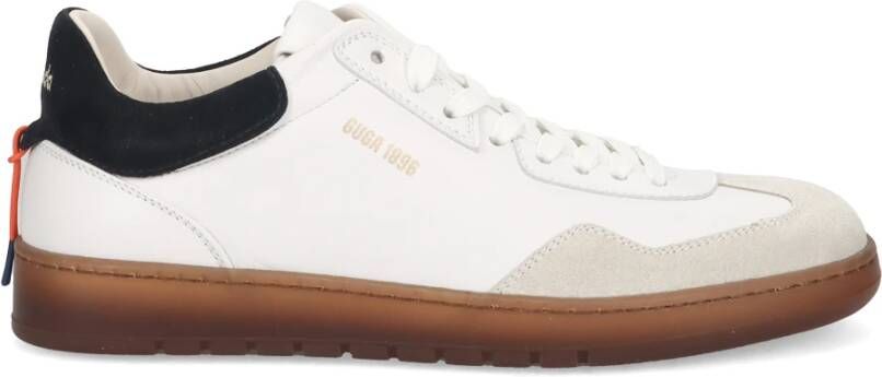 Barracuda Witte Sneakers Comfortabel en veelzijdig White Heren