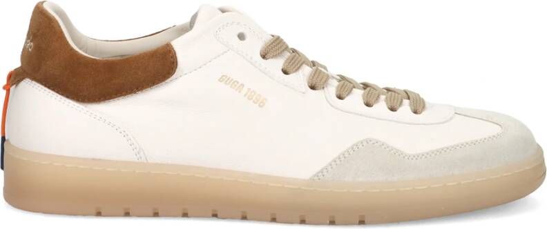 Barracuda Witte Sneakers Comfortabel en veelzijdig White Heren