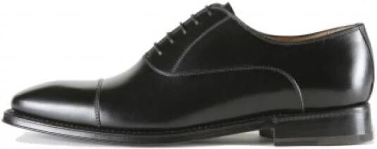 Barrett Klassieke Oxford Leren Schoenen Black Heren