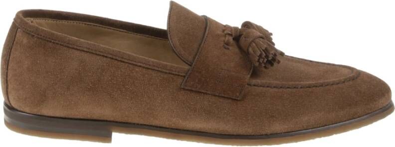 Barrett Suede Tassel Loafer Lichtbruin Brown Heren