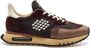 Be Positive Donkerbruine Space Race Wing Sneakers Brown Heren - Thumbnail 1