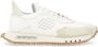 Be Positive Suede Running Space Race Sneakers White Heren - Thumbnail 1