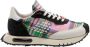 Be Positive Tartan Sneakers Damesschoenen Multicolor Dames - Thumbnail 1