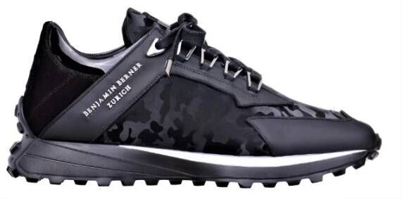 Benjamin Berner Alpha Runner Sneakers Black Heren