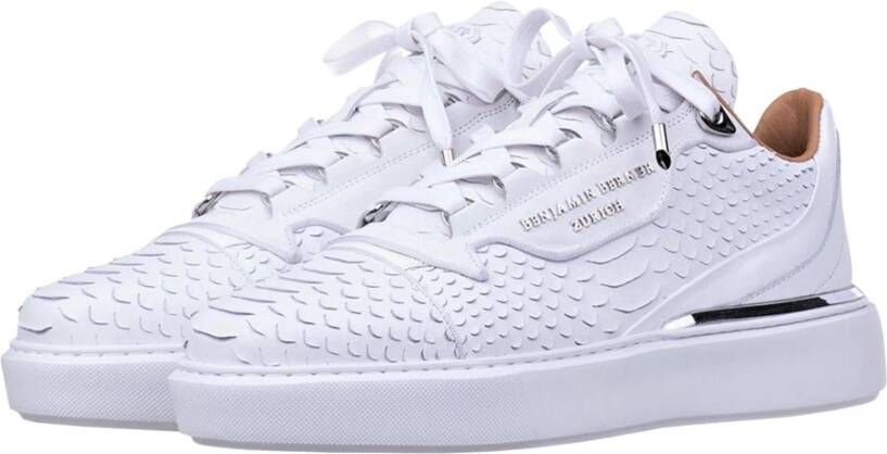 Benjamin Berner Raphael Low Top Python Cut-Matt Nappa Sneaker