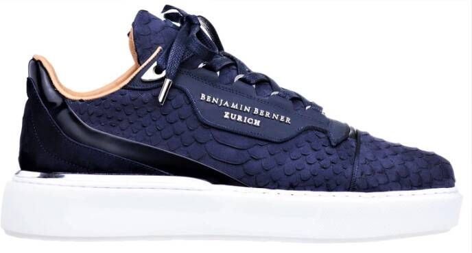 Benjamin Berner Sneakers Blue Heren