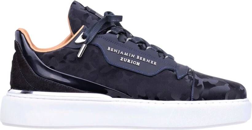 Benjamin Berner Sneakers Blue Heren