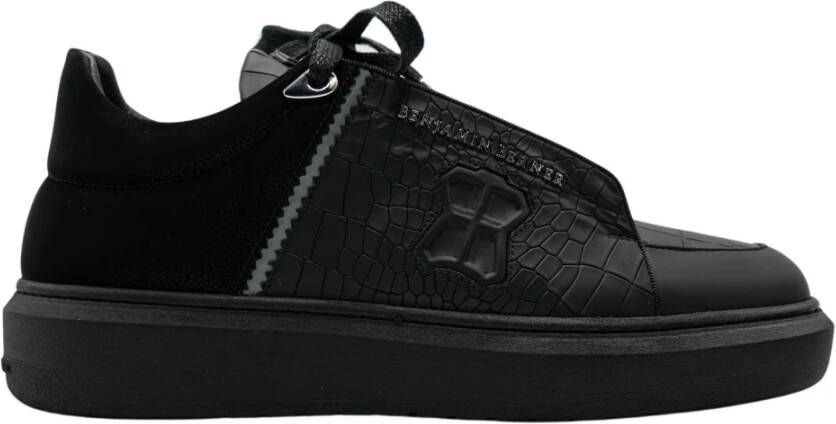 Benjamin Berner Moderne Theo Sneaker Black Heren - Foto 1