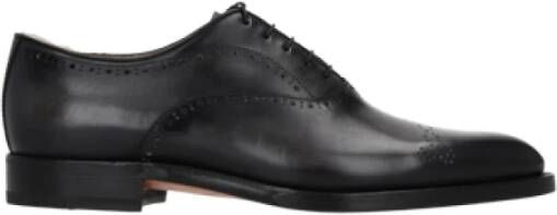 Berluti Klassieke Oxford Brogue Leren Schoenen Black Heren