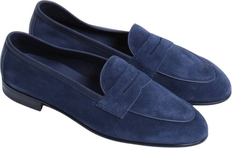 Berwick Blauwe Suède Loafers Blue Dames