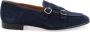 Berwick Blauwe Suède Veterschoenen Ss23 Blue Heren - Thumbnail 1