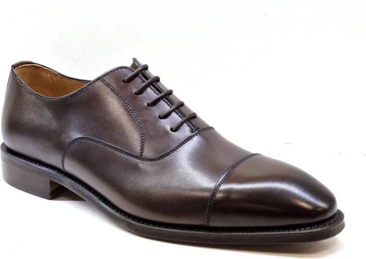 Berwick Klassieke Bruin Leren Oxford Schoenen Brown Heren