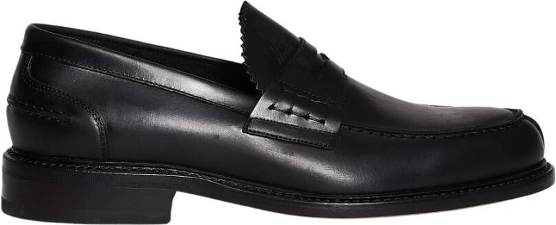 Berwick Leren Moccasin Klassieke Stijl Black Heren