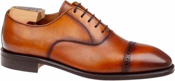 Berwick Stijlvolle Leren Loafers Brown Heren