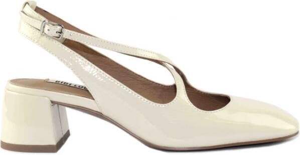 Bibi Lou Elegante Mary Jane Hakken White Dames