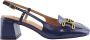 BiBi Lou Dames Pumps Damesschoenen Leer Geen hoogte cm 544Z45 Blauw - Thumbnail 11