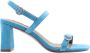 Bibi Lou Cochinil Hoge Hak Sandalen Blauw Dames - Thumbnail 2