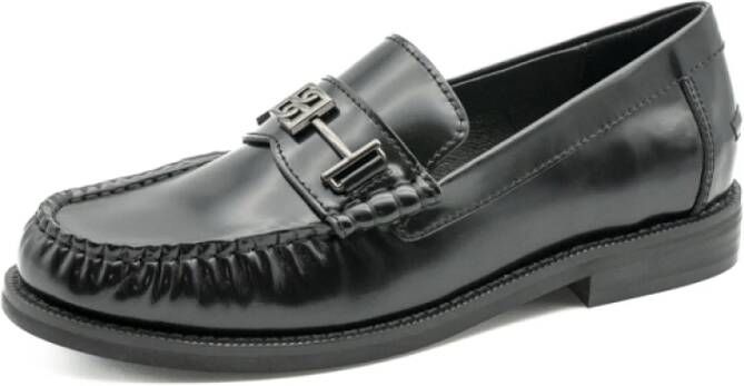 Bibi Lou Damesloafers van hoogwaardig leer Black Dames