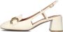 Bibi Lou Elegante Crème Slingbacks White Dames - Thumbnail 3