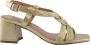 Bibi Lou Elegante Gouden Sandalen Yellow Dames - Thumbnail 1