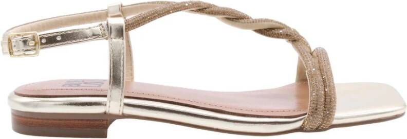 Bibi Lou Flat Sandals Geel Dames