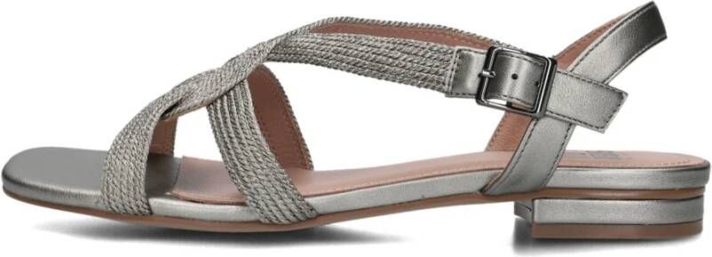 Bibi Lou Grijze Sandalen voor Stijlvolle Zomerdagen Gray Dames