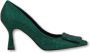 Bibi Lou Groene Strass Pump 8 5cm Hak Green Dames - Thumbnail 1