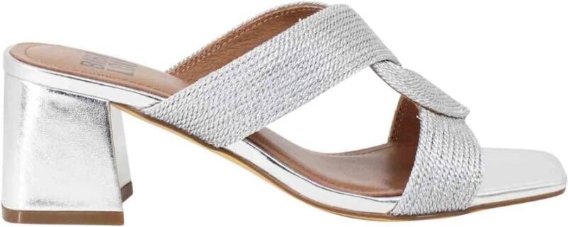 Bibi Lou Heeled Mules Grijs Dames