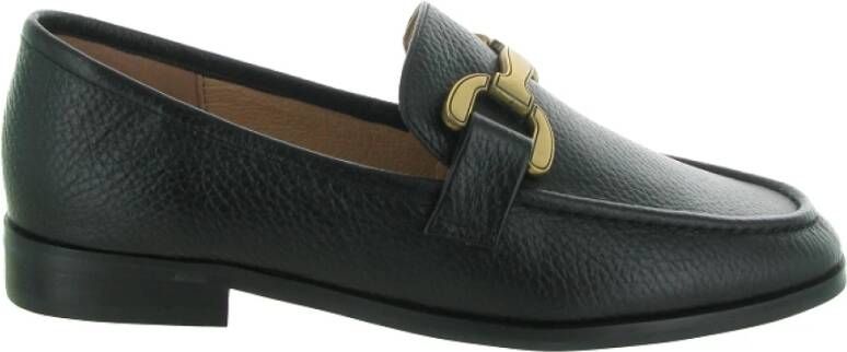 Bibi Lou Leren Court Schoenen Masters Stijl Black Dames