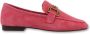 Bibi Lou Leren Loafers Elegante Stijl Red Dames - Thumbnail 1