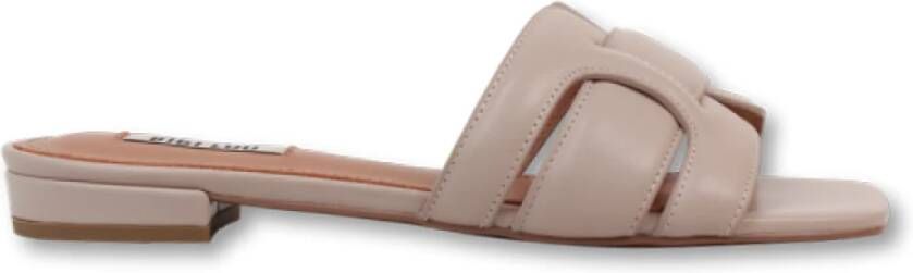 Bibi Lou Leren Slipper 760Z10Vk Planas Beige Dames