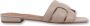 Bibi Lou Leren Slipper 760Z10Vk Planas Beige Dames - Thumbnail 1