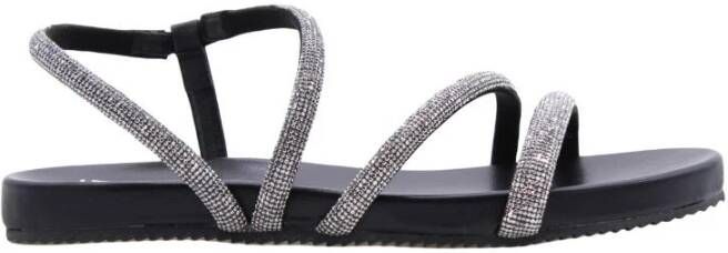 Bibi Lou Platte Sandalen Zwart Dames