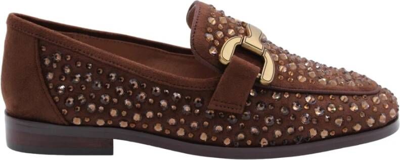 Bibi Lou Schildpad Mocassin Schoenen Brown Dames