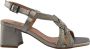 Bibi Lou Stijlvolle Leren Sandalen Gray Dames - Thumbnail 1