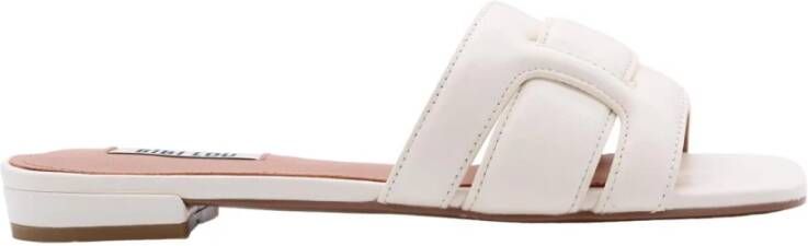 Bibi Lou Stijlvolle Zomer Sliders White Dames