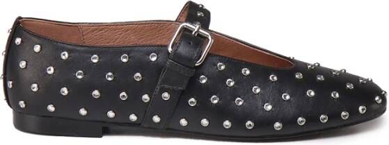 Bibi Lou Studded Zwarte Platte Schoenen Black Dames