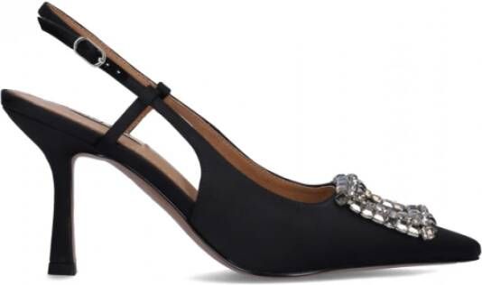 Bibi Lou Zwarte Chanel Stijl Sandalen Black Dames