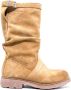 Bikkembergs Bruine leren laarzen model 22120 Brown Dames - Thumbnail 1