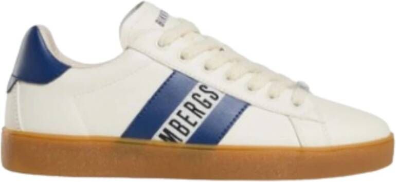 Bikkembergs Heren Leren Sneakers White Heren