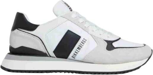 Bikkembergs Leren herenschoenen White Heren