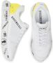 Bikkembergs Vetersneakers met logopatroon White Heren - Thumbnail 7