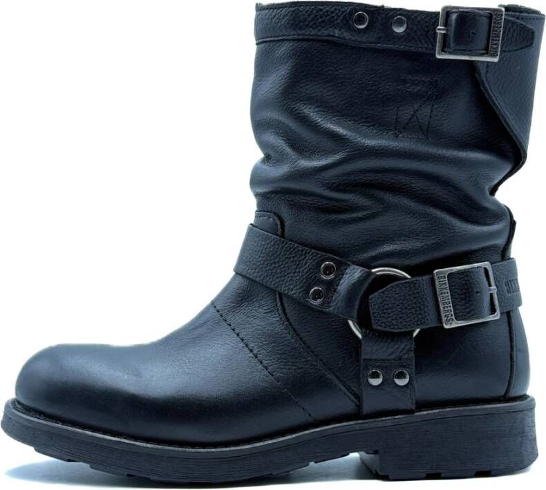 Bikkembergs Zwarte Laarzen 25015 Wintercollectie Black Dames