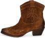 Billi Bi Westers Stijl Suède Cowboy Laarzen Brown Dames - Thumbnail 1