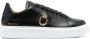 Billionaire Zwarte Leren Mid-Top Platform Sneakers Black Heren - Thumbnail 1